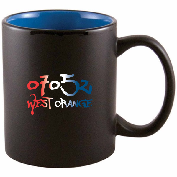 07052 Two-Tone Matte C Handle Mugs