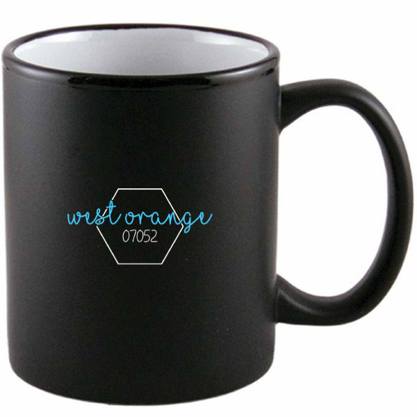 07052 Two-Tone Matte C Handle Mugs