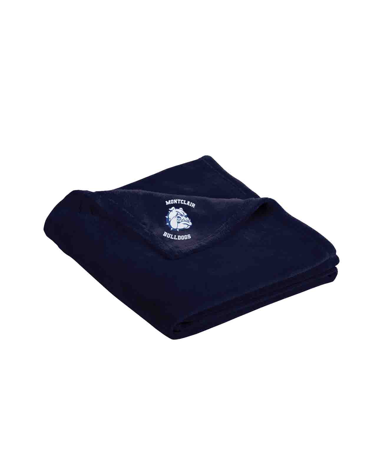 MHS Bulldogs Plush Blanket