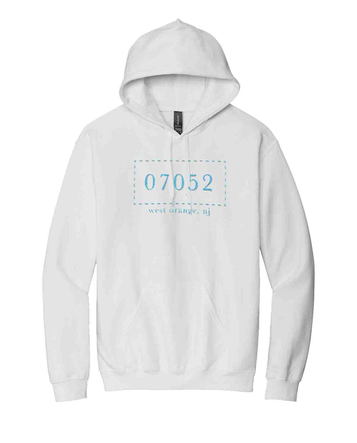 07052 Box Embroidered Hoodie