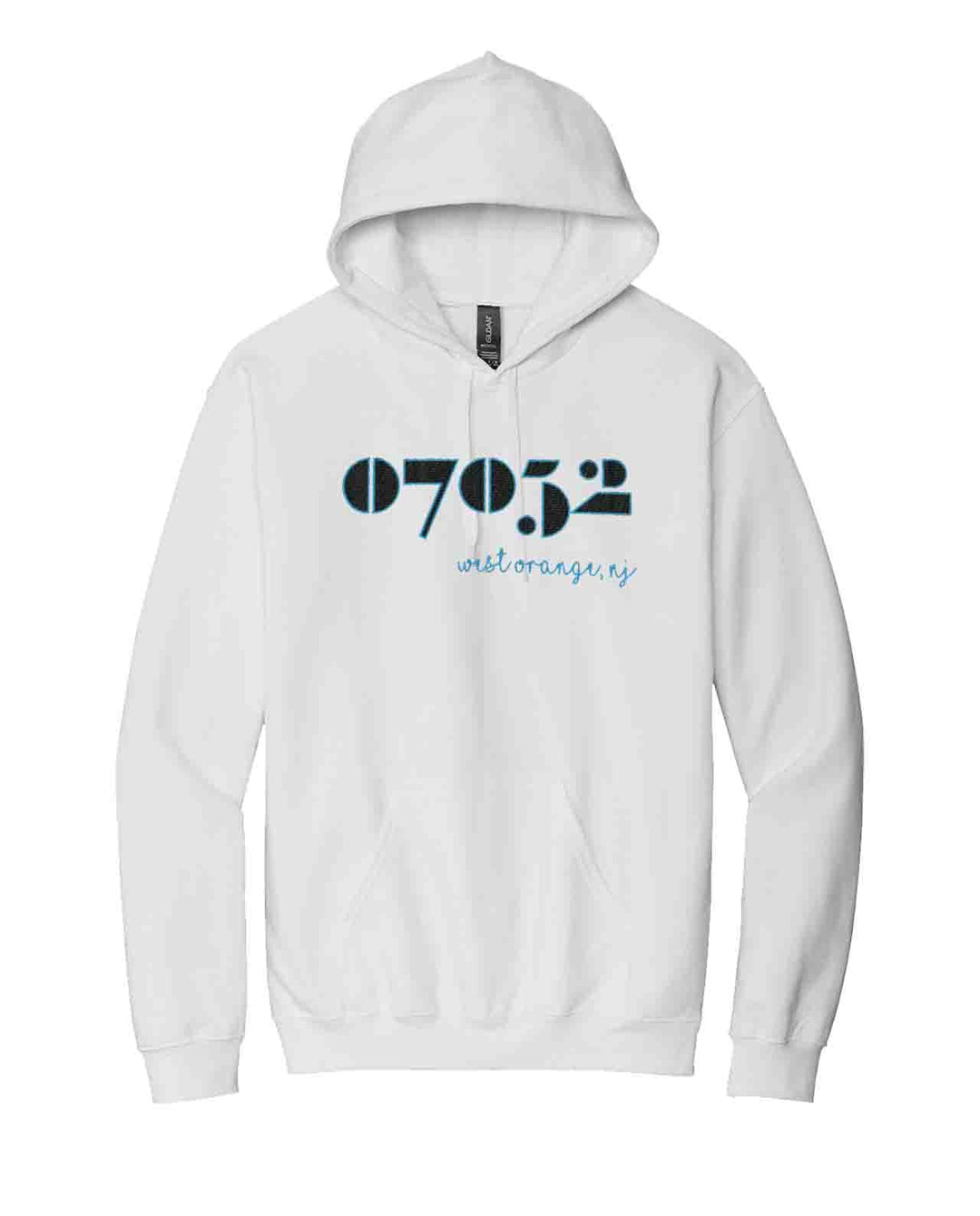 07052 Modern Embroidered Hoodie