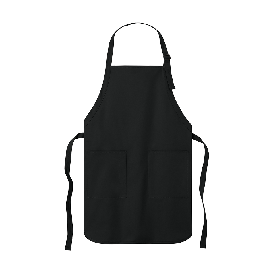 Full-Length Two-Pocket Bib Apron A600