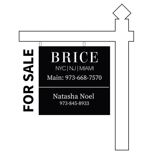 Brice Homes Realtor Post Sign