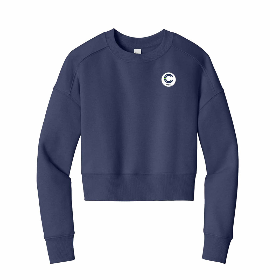 Centercourt Women's Fleece Cropped Crew