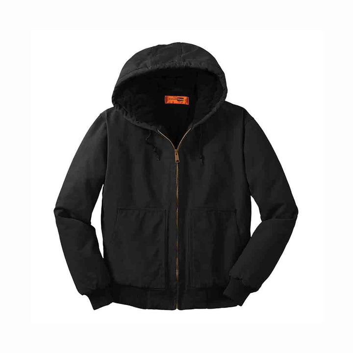 CornerStone® Washed Duck Cloth Insulated Hooded Work Jacket