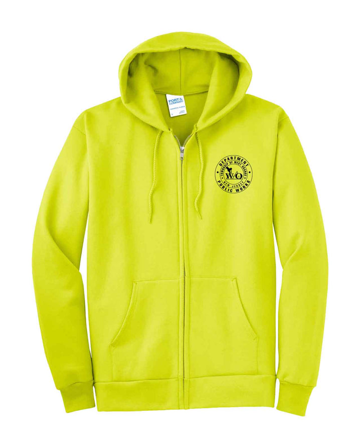 West Orange DPW Zip Hoodie