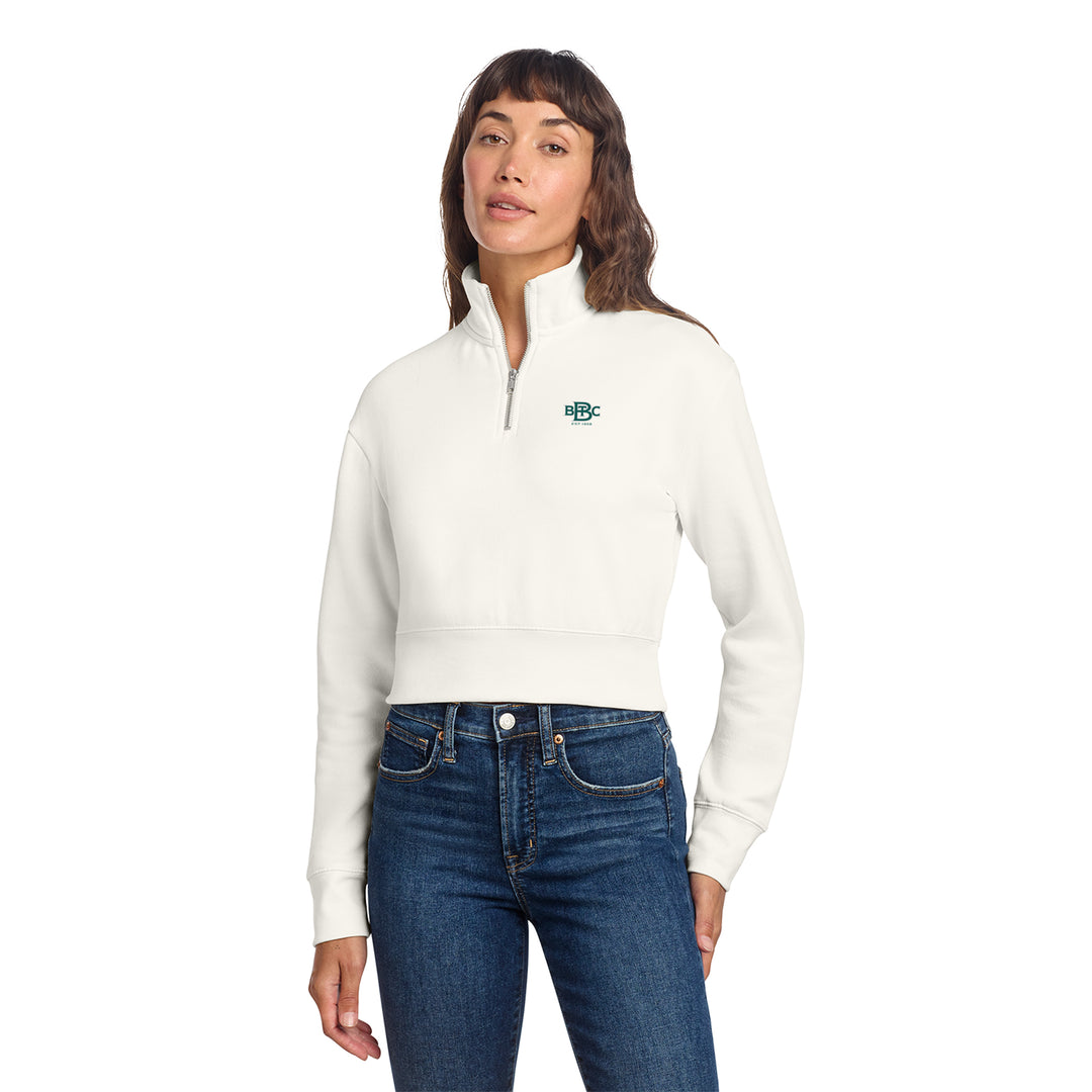 BBTC Women's 1/2 Zip Lux Fleece
