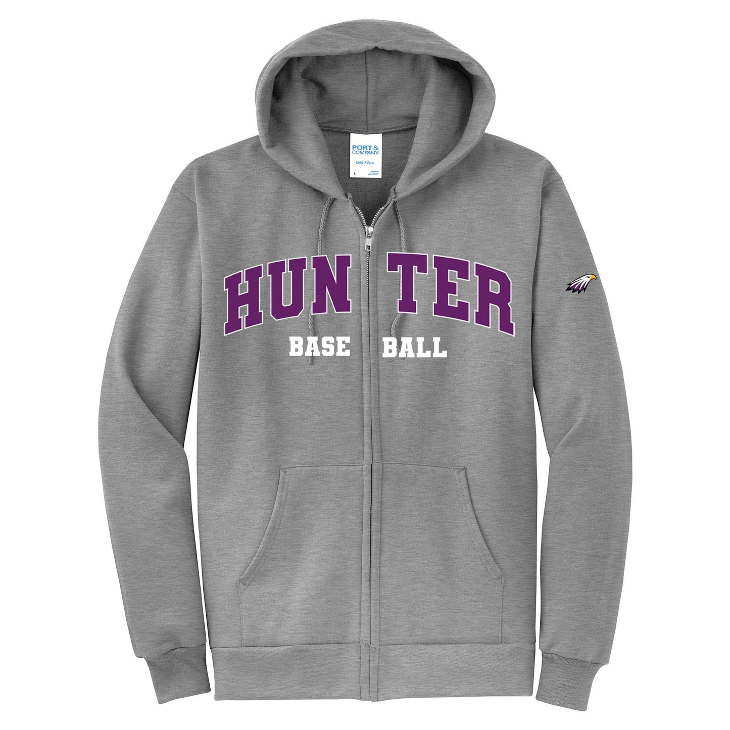 Hunter Baseball Zip Hoodies