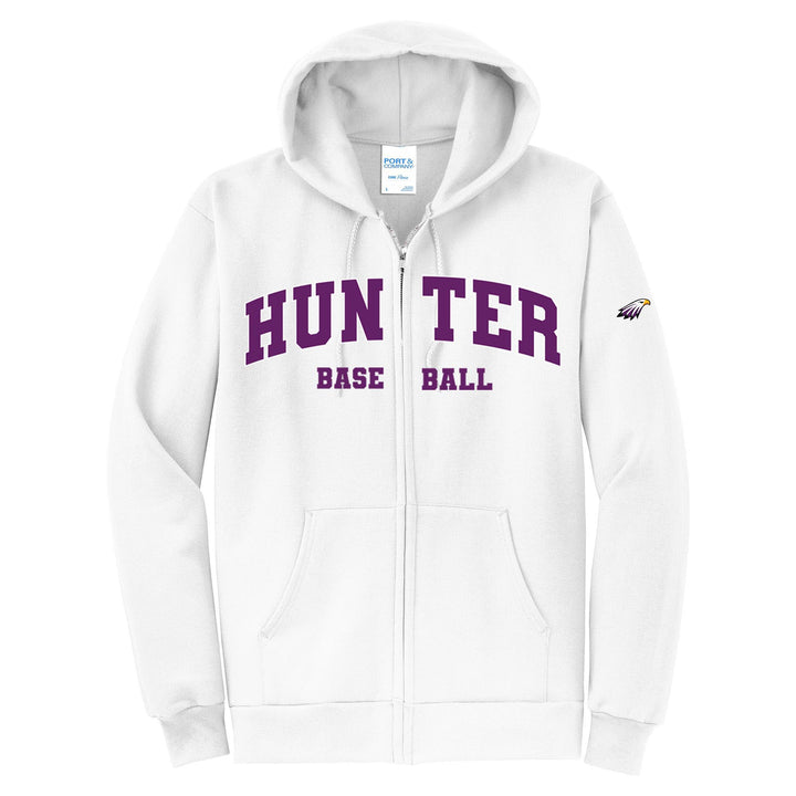 Hunter Baseball Zip Hoodie