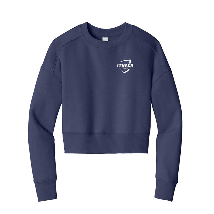 Ithaca Tennis Women's Fleece Cropped Crew
