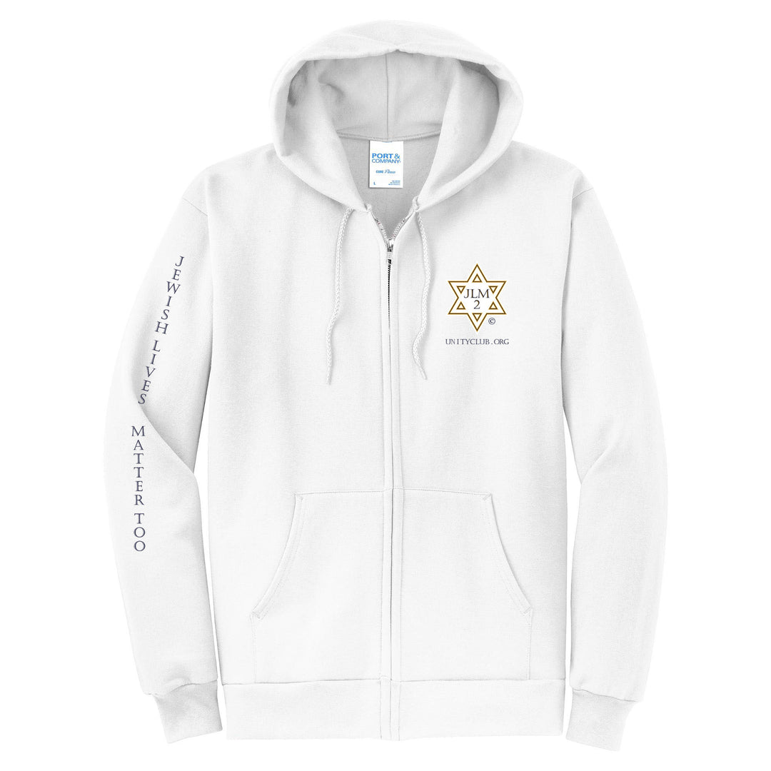 Jewish Lives Matter Too Zip Hoodie