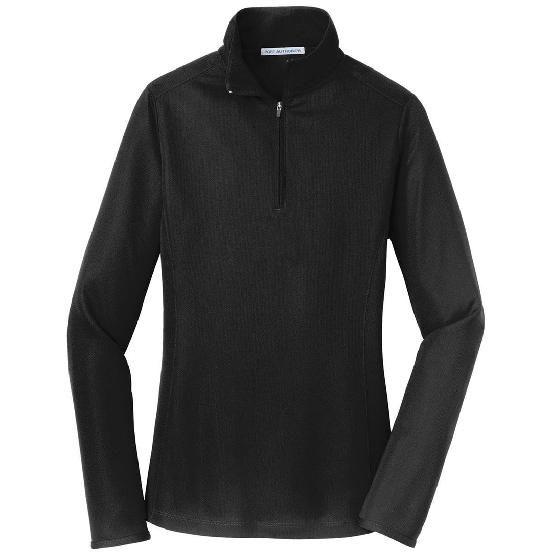 Port L806 Women's Pinpoint Mesh 1/2 Zip