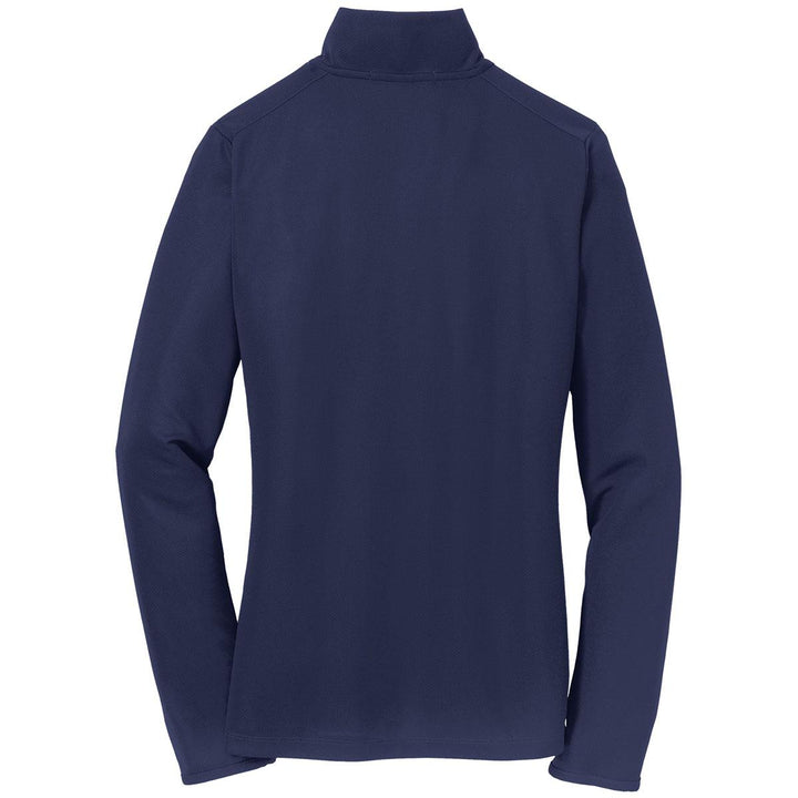 Port L806 Women's Pinpoint Mesh 1/2 Zip