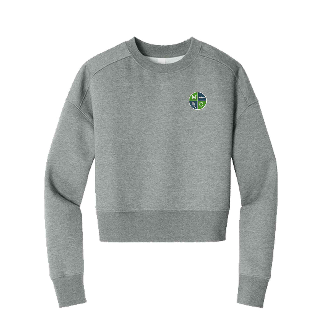Minisink Ladies Cropped Sweatshirt