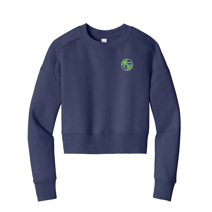 Minisink Ladies Cropped Sweatshirt
