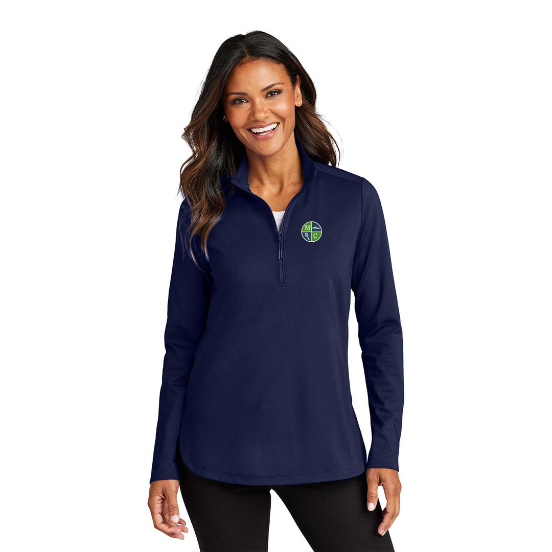 Minisink Women's Double Knit 1/4 Zip