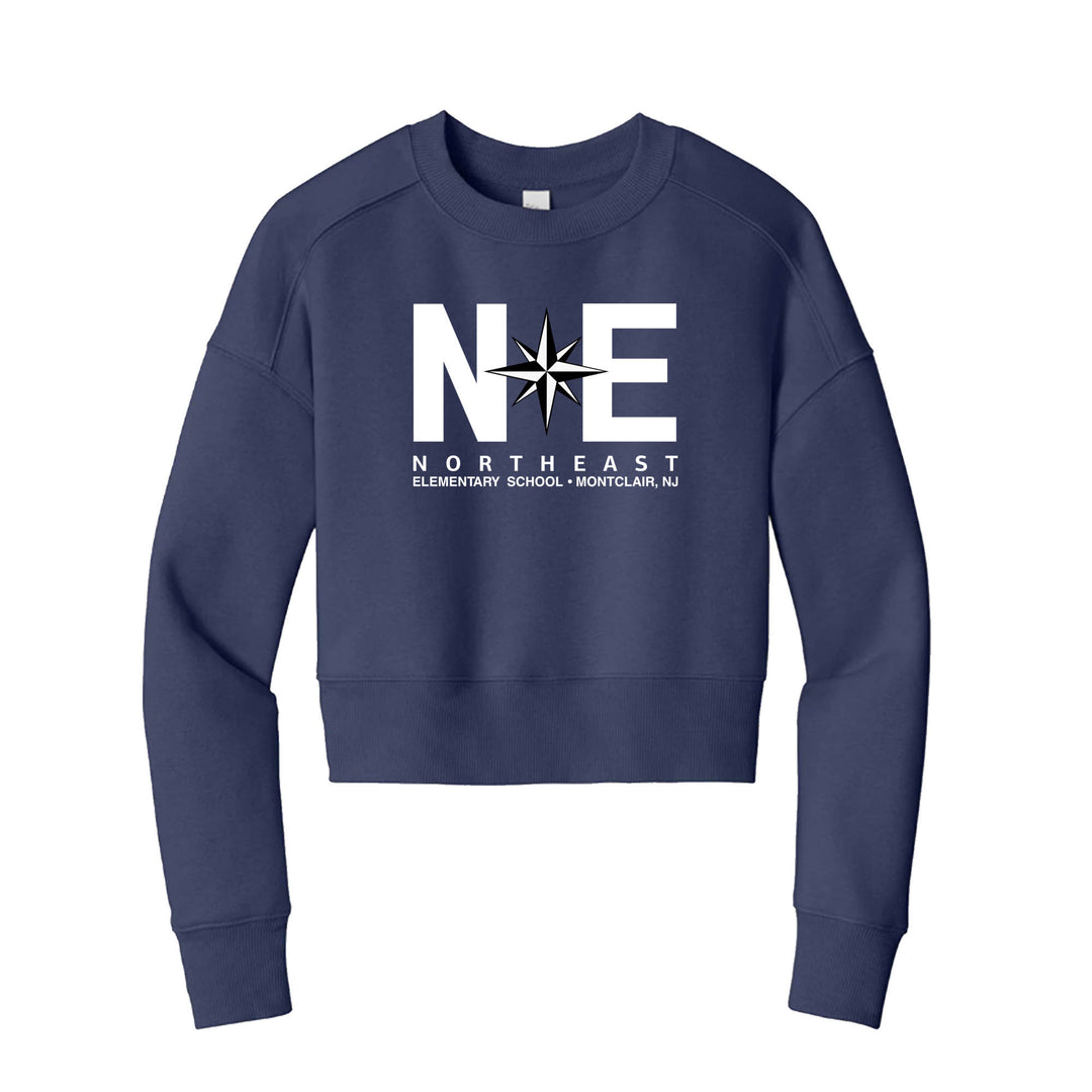 Northeast Elementary Women's Fleece Cropped Crew