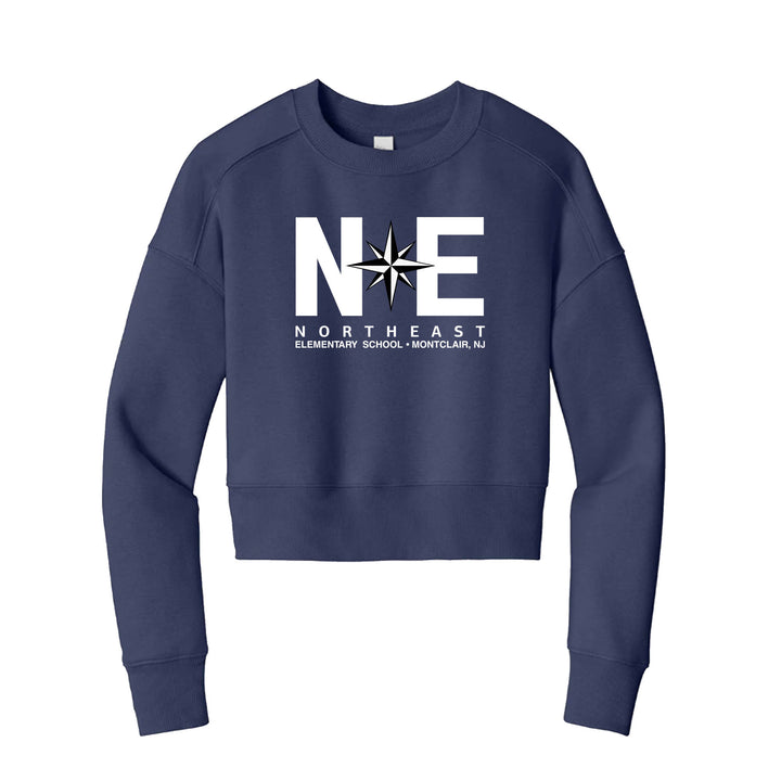 Northeast Elementary Women's Fleece Cropped Crew