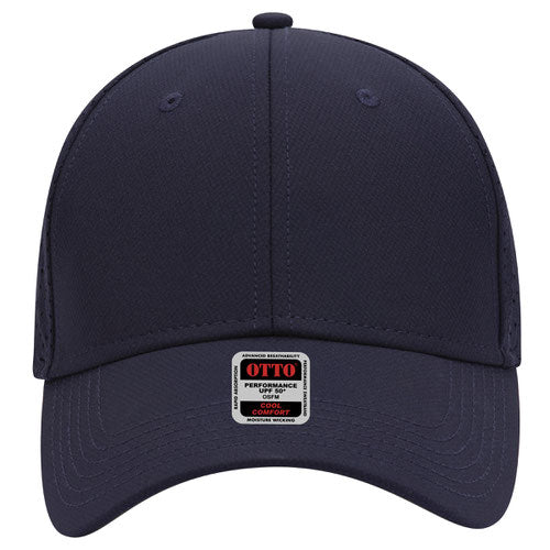 OTTO CAP® 6 Panel Mid Profile Perforated Baseball Cap