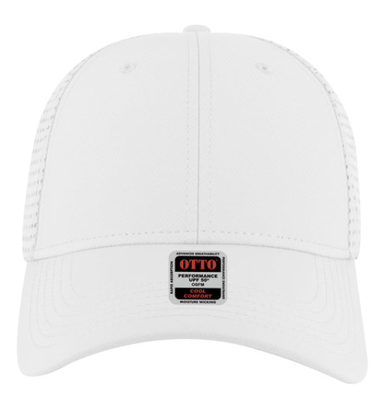 OTTO CAP® 6 Panel Mid Profile Perforated Baseball Cap