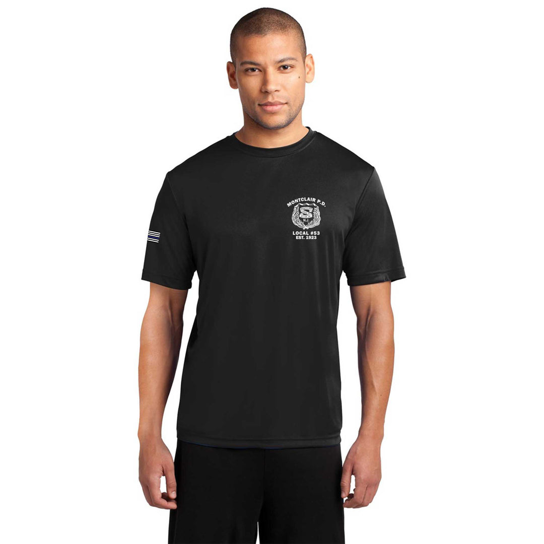 Montclair PBA #53 Performance tee