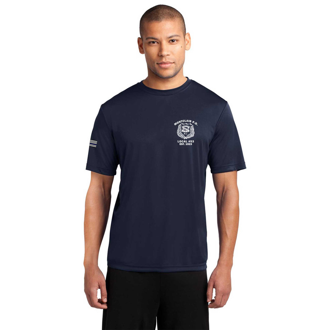 Montclair PBA #53 Performance tee