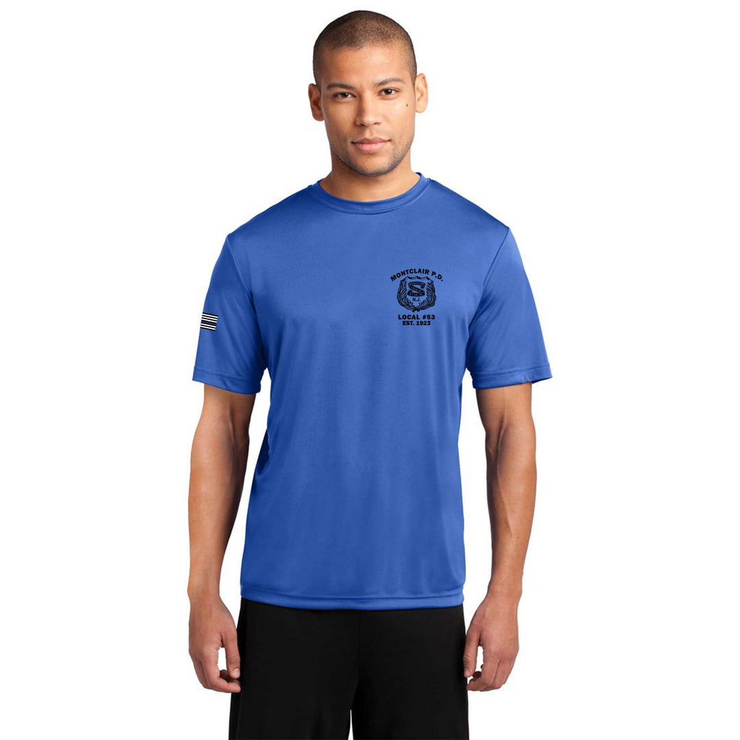 Montclair PBA #53 Performance tee