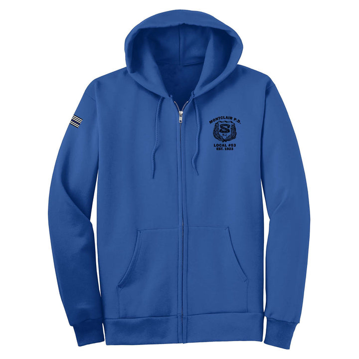 Montclair PBA #53 Zip Hoodie