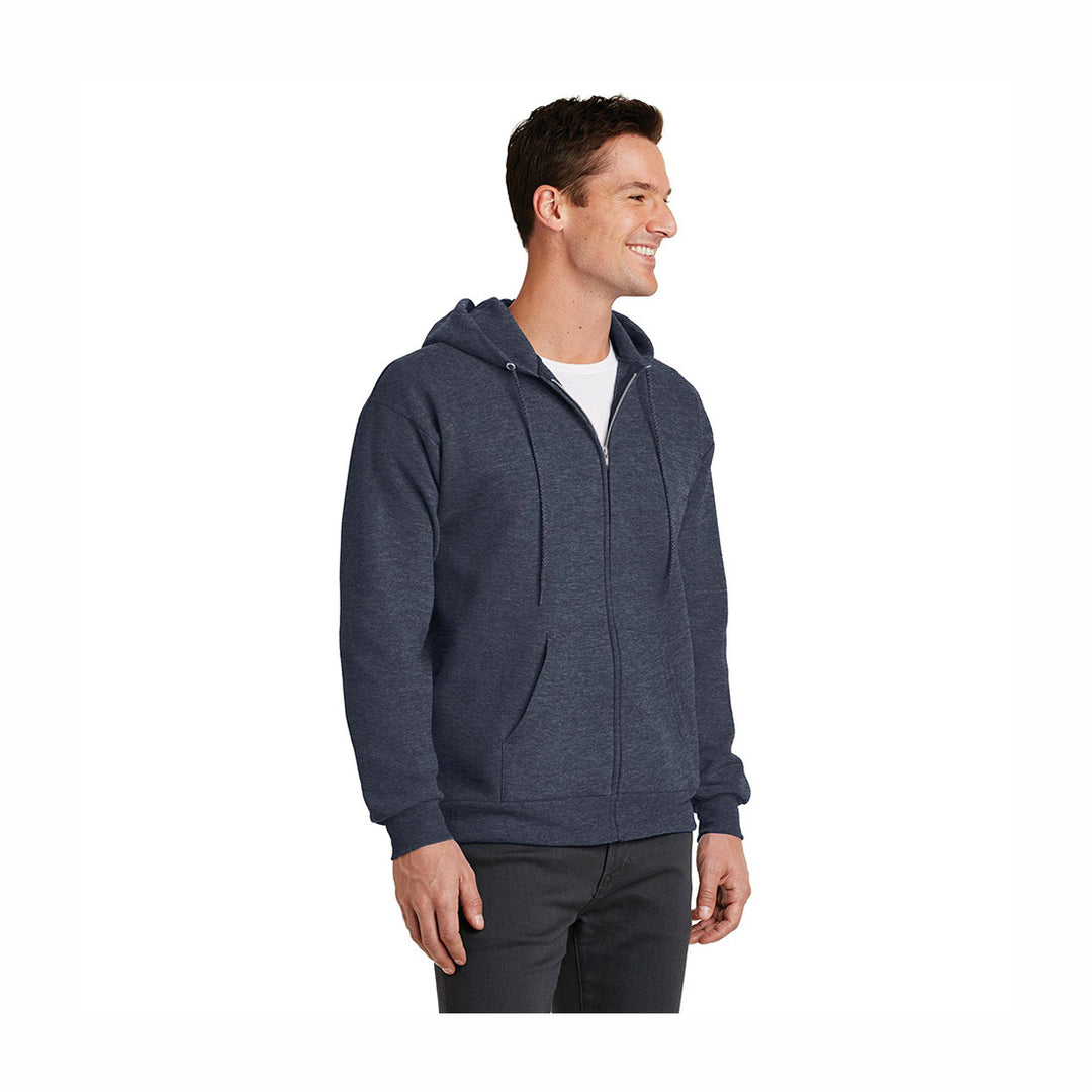 Port & Company® Core Fleece Full-Zip Hooded Sweatshirt