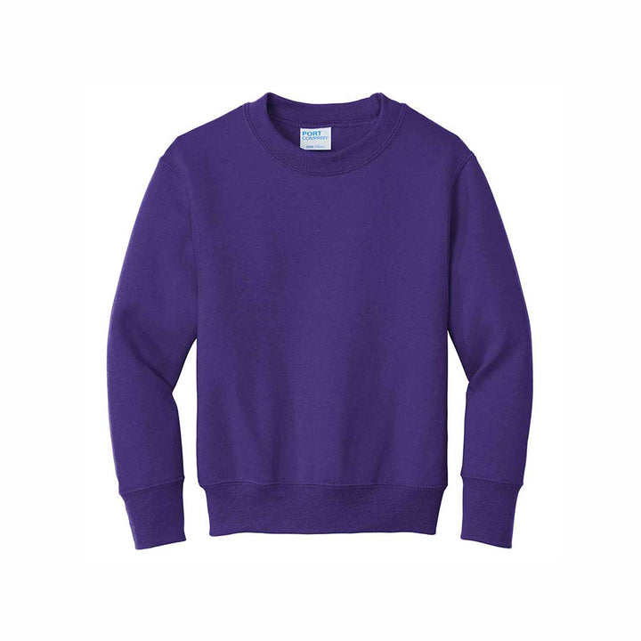 Port & Company® Youth Core Fleece Crewneck Sweatshirt