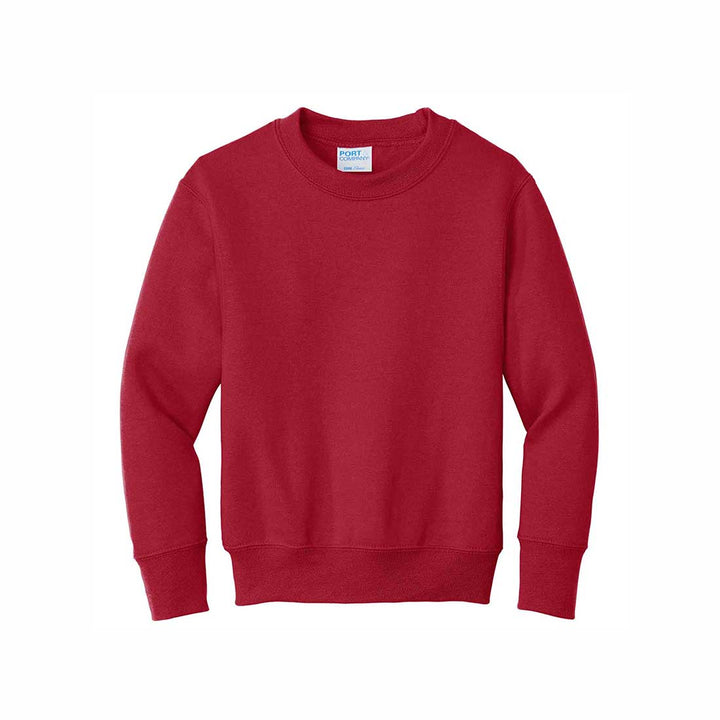 Port & Company® Youth Core Fleece Crewneck Sweatshirt