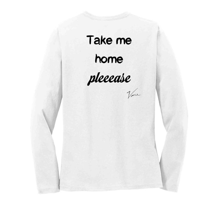 Rescue Kitty Ladies Long Sleeve