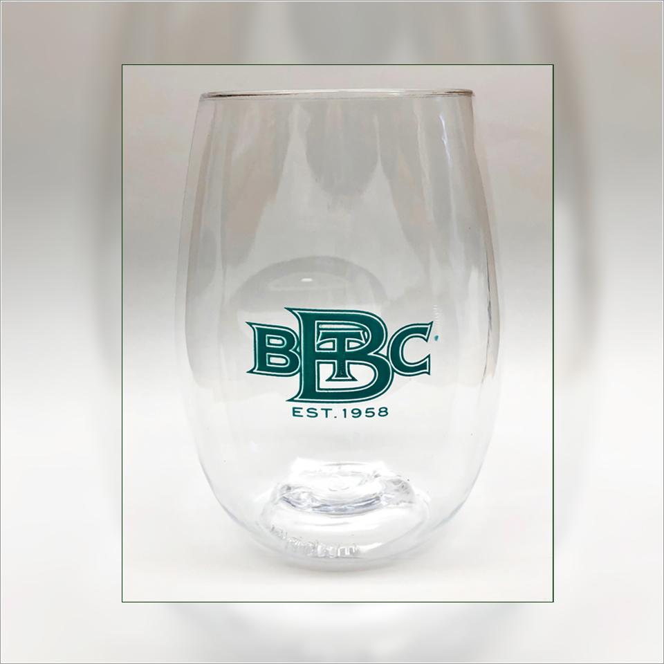 BBTC 16oz Wine Glass (hardened plastic)